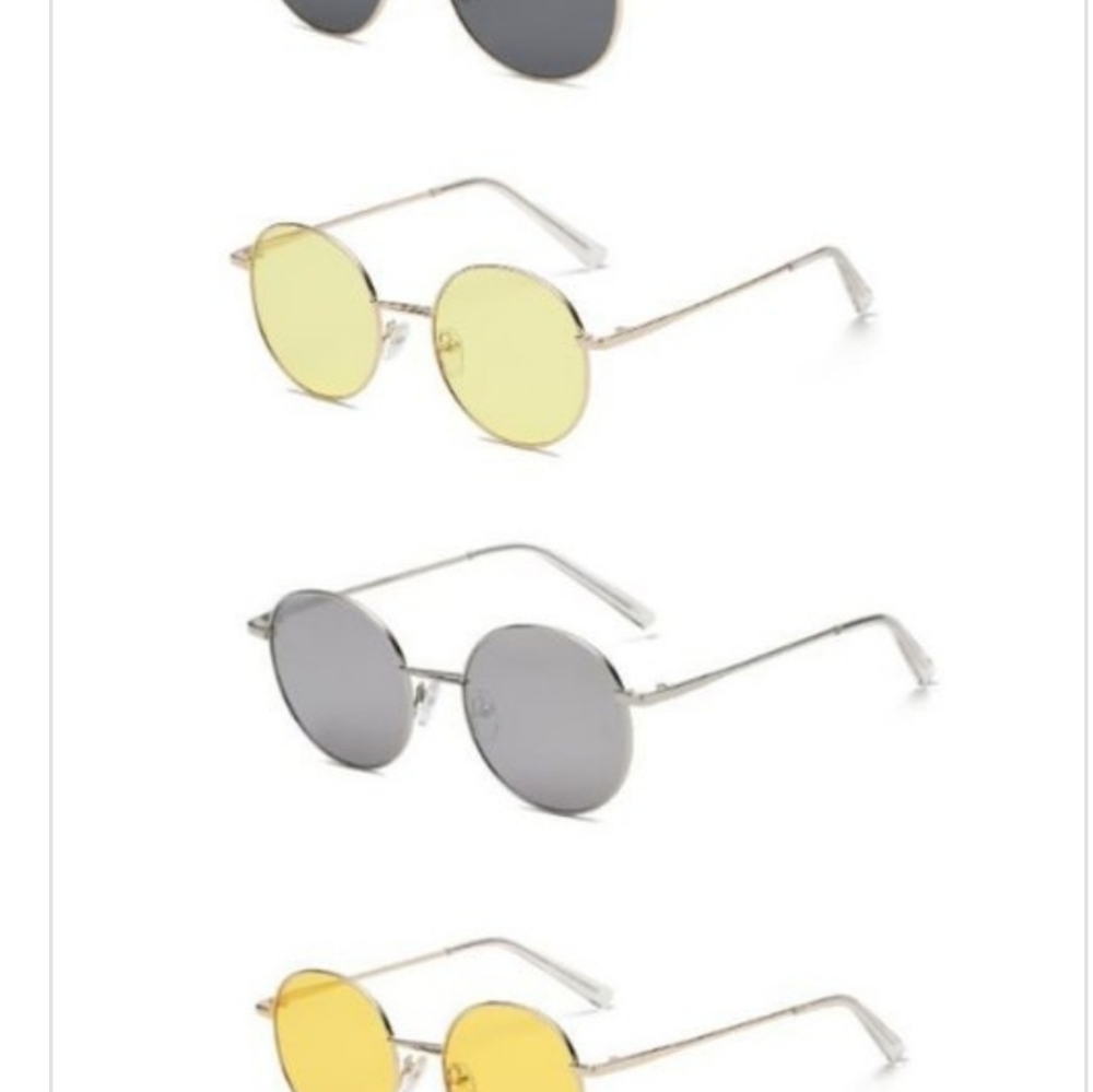 Metal Sunglasses (Multiple Colors)